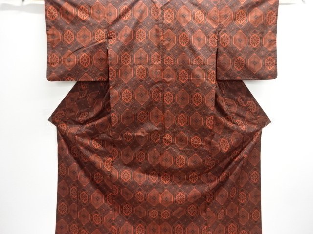 Japanese Kimono / Tsumugi Omeshi Silk